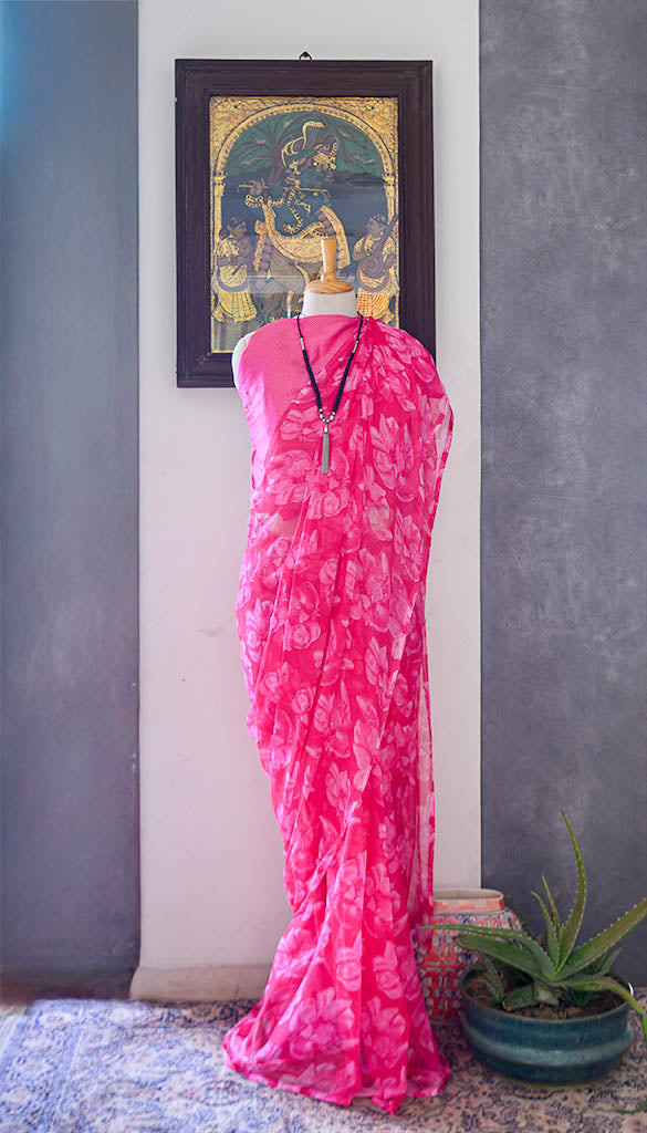 Chiffon Printed Saree