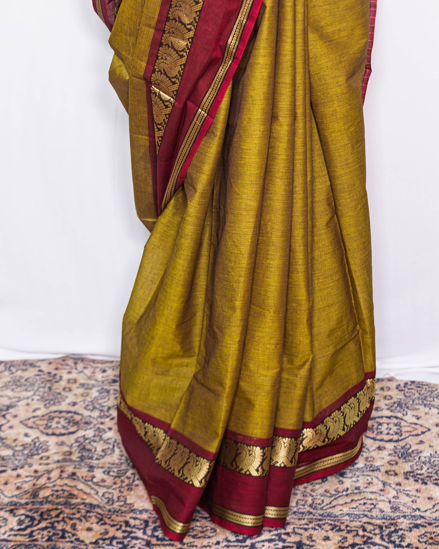 Handloom cotton saree